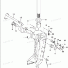 DF 250ZXX SWIVEL BRACKET TRANSOM (DF225T)(DF225Z)(DF250T)(DF250Z)