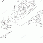 DF 300APL Drive Shaft Housing Transom(L)