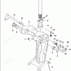 DF 300APXX SWIVEL BRACKET TRANSOM(X,XX)