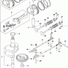 DF 2.5L КОЛЕНЧАТЫЙ ВАЛ