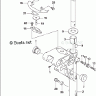 DF 9.9BEX2 Swivel Bracket (DF9.9BTH)(DF15ATH)(DF20ATH)