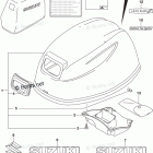 DF 9.9BEX2 Engine Cover (DF9.9BT)(DF9.9BTH)