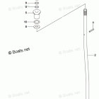 DF 9.9BS2 ШТОК ПЕРЕКЛЮЧЕНИЯ ПЕРЕДАЧ