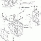 DF 9.9BTHX2 ГОЛОВКА ЦИЛИНДРА