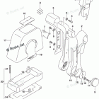 DF 9.9BX2 OPT:Remote Control Assy Single (1) (DF9.9B)(DF9.9BT)(DF1...