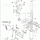DF 15AES2 Swivel Bracket (DF9.9B)(DF15A)(DF20A)