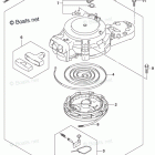 DF 15ATHS2 Recoil Starter (DF9.9B)(DF15A)(DF20A)