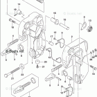 DF 15ATHX2 Clamp Bracket (DF9.9BT)(DF9.9BTH)(DF15ATH)(DF20AT)(DF20A...