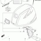 DF 25ASL ENGINE COVER (DF25AT)(DF25ATH)