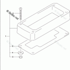 DF 25ASL Opt:Remote Control Spacer (DF25A)(DF25ATH)(DF25AQ)(DF30A...