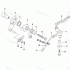 DF 25ASL THROTTLE CONTROL (DF25AT)(DF30AT)