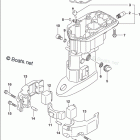 DF 25ATL2 Drive Shaft Housing (DF25A)(DF25AQ)