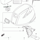 DF 25ATL2 ENGINE COVER (DF30AT)(DF30ATH)