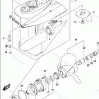 DF 25ATL2 Gear Case (DF25A)(DF25AQ)