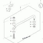 DF 90ATLW2 ТЯГА РУЛЕВАЯ
