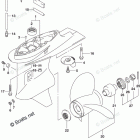 DF 90ATLW2 Gear Case (DF70A)(DF90A)