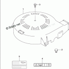 DF 115ASTX RING GEAR COVER