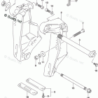 DF 115AZX CLAMP BRACKET (DF115AST E03)