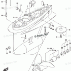 DF 150TL Gear Case (DF150ST)