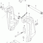 DF 150ZX Clamp Bracket (DF150ST)