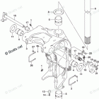DF 150ZX Swivel Bracket (DF150T)(DF175T)