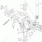 DF 175ZX Swivel Bracket (DF150Z)(DF175Z)