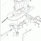 DF 175ZX Drive Shaft Housing (DF150Z)(DF175Z)