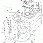 DF 200ATX INTAKE MANIFOLD / THROTTLE BODY
