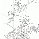 DF 200ZX Engine Holder (DF200Z)(DF225T)(DF225Z)(DF250T)(DF250Z)