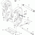 DF 225TXX Clamp Bracket Transom(X,XX) (DF225T)(DF225Z)(DF250T)(DF2...