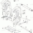 DF 250TXX CLAMP BRACKET TRANSOM(X) (DF250ST)
