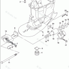 DF 250ZX DRIVE SHAFT HOUSING TRANSOM(X) (DF250ST)