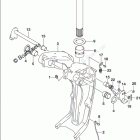 DF 300APX SWIVEL BRACKET TRANSOM(X,XX)