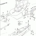 DF 300APX DRIVE SHAFT HOUSING TRANSOM(XX)