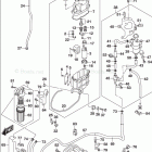 DF 350ATX2 FUEL PUMP / FUEL VAPOR SEPARATOR