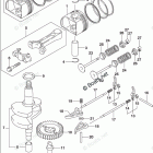 DF 2.5L КОЛЕНЧАТЫЙ ВАЛ