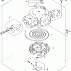DF 9.9BL2 Recoil Starter (DF9.9BR P03)