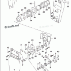 DF 9.9BRL Opt:Remote Control Assy Single (2) (DF9.9BT P03)