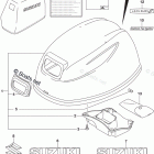DF 9.9BTHS2 Engine Cover (DF9.9BT P03)