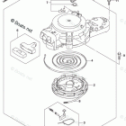 DF 15AES2 Recoil Starter (DF15ATH P03)