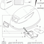 DF 15ATHX2 Engine Cover (DF15A P03)