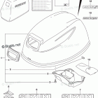 DF 20AS Engine Cover (DF20AR P03)