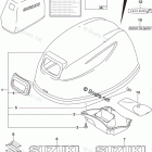 DF 20ATHS2 Engine Cover (DF20AT P03)