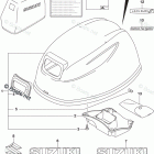 DF 20ATHS2 Engine Cover (DF20ATH P03)