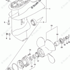 DF 20ATHS2 Gear Case (4 Blade) (DF20A P03)