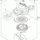 DF 20ATHS2 Recoil Starter (DF20A P03)