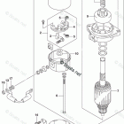 DF 25AES2 Starting Motor (DF25A P03)