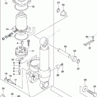 DF 25AL Tilt Cylinder (DF25ATH P03)