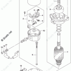 DF 25AS Starting Motor (DF25ATH P03)