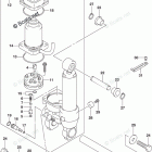 DF 25AS Tilt Cylinder (DF25AT P03)